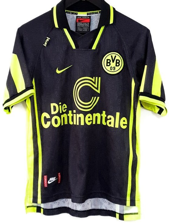 Camisa II Borussia Dortmund retro 1996 1997 Away
